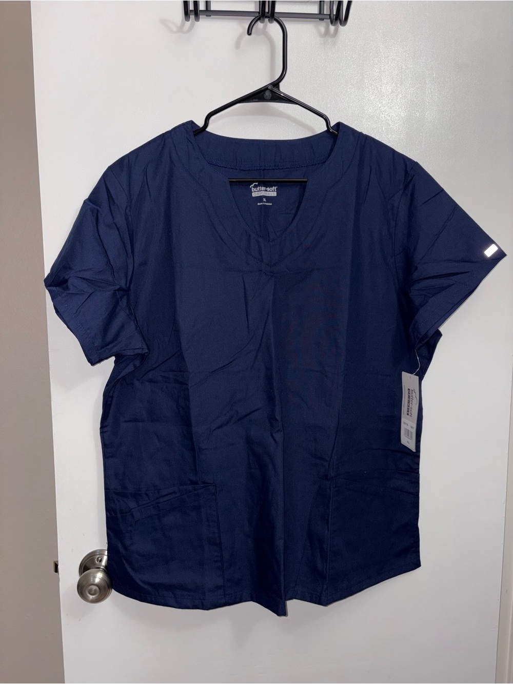 Uniform Advantage Navy Women's Butter Soft V-Neck Scrub Top